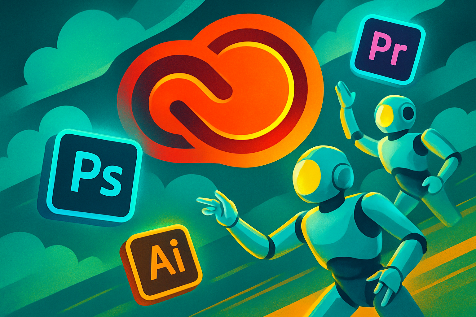 Brief IA : Adobe révolutionne Creative Cloud avec ses assistants IA