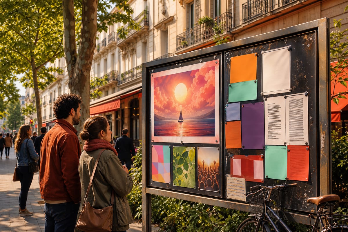 Affiches IA : polémiques locales et lassitude en ligne