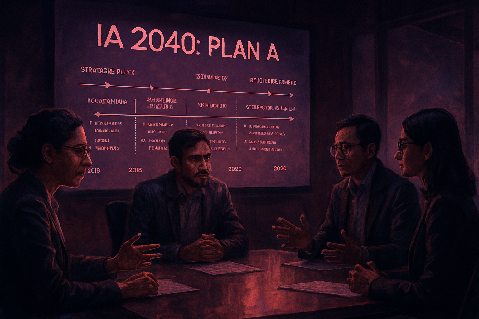 Brief IA : AI Futures Project dévoile son ambitieux scénario IA 2040 : Plan A