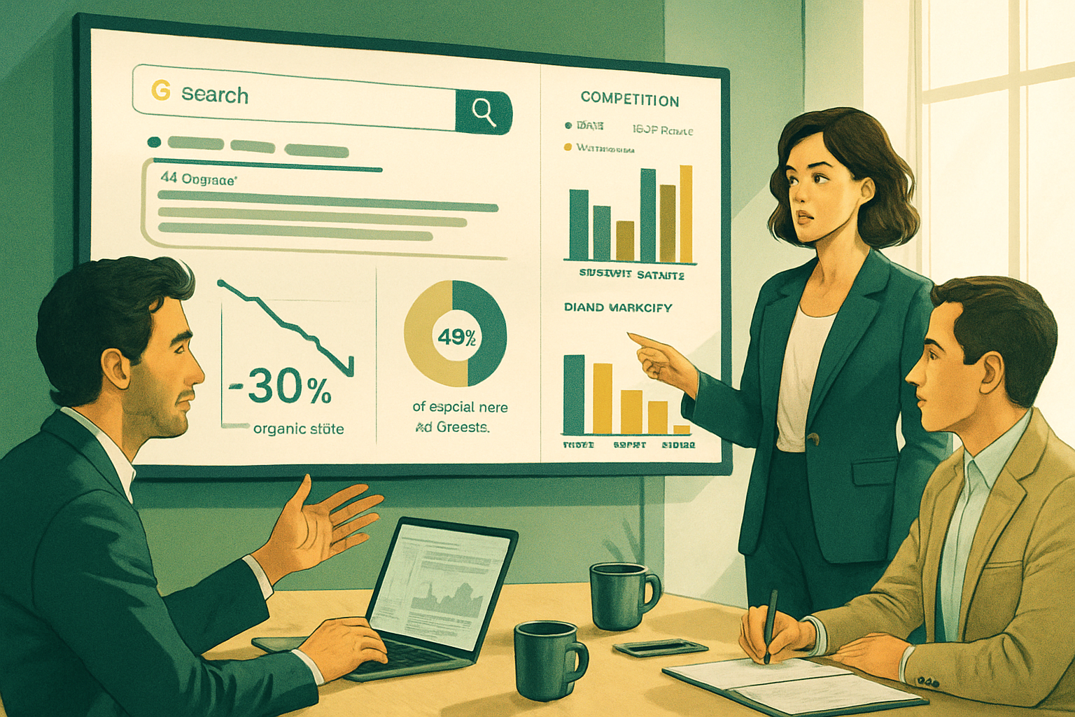AI Overviews : -30 % de clics, Semji mise sur la visibilité GEO