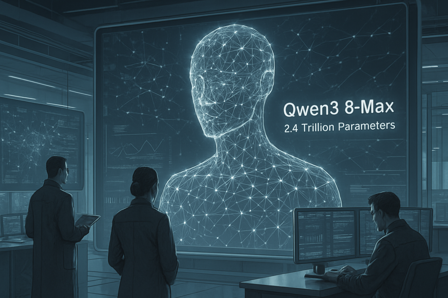 Alibaba lance Qwen3.8-Max, IA de 2,4 trillions de paramètres