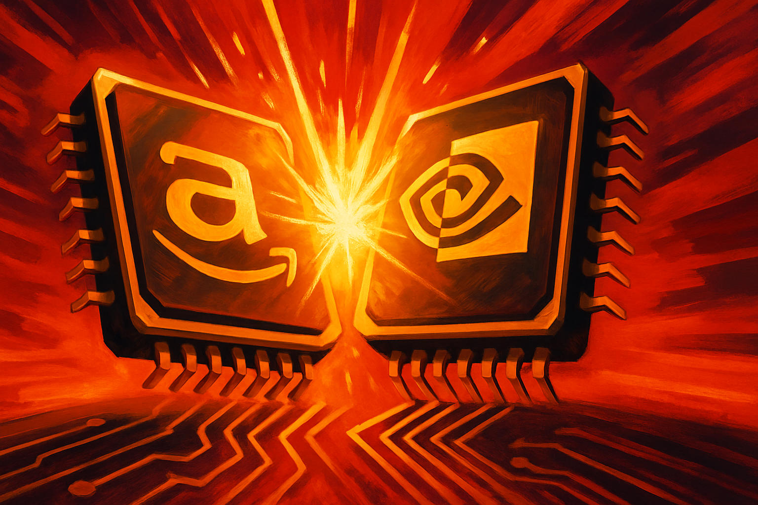 Amazon défie Nvidia : la vente de puces AI Trainium en ligne de mire