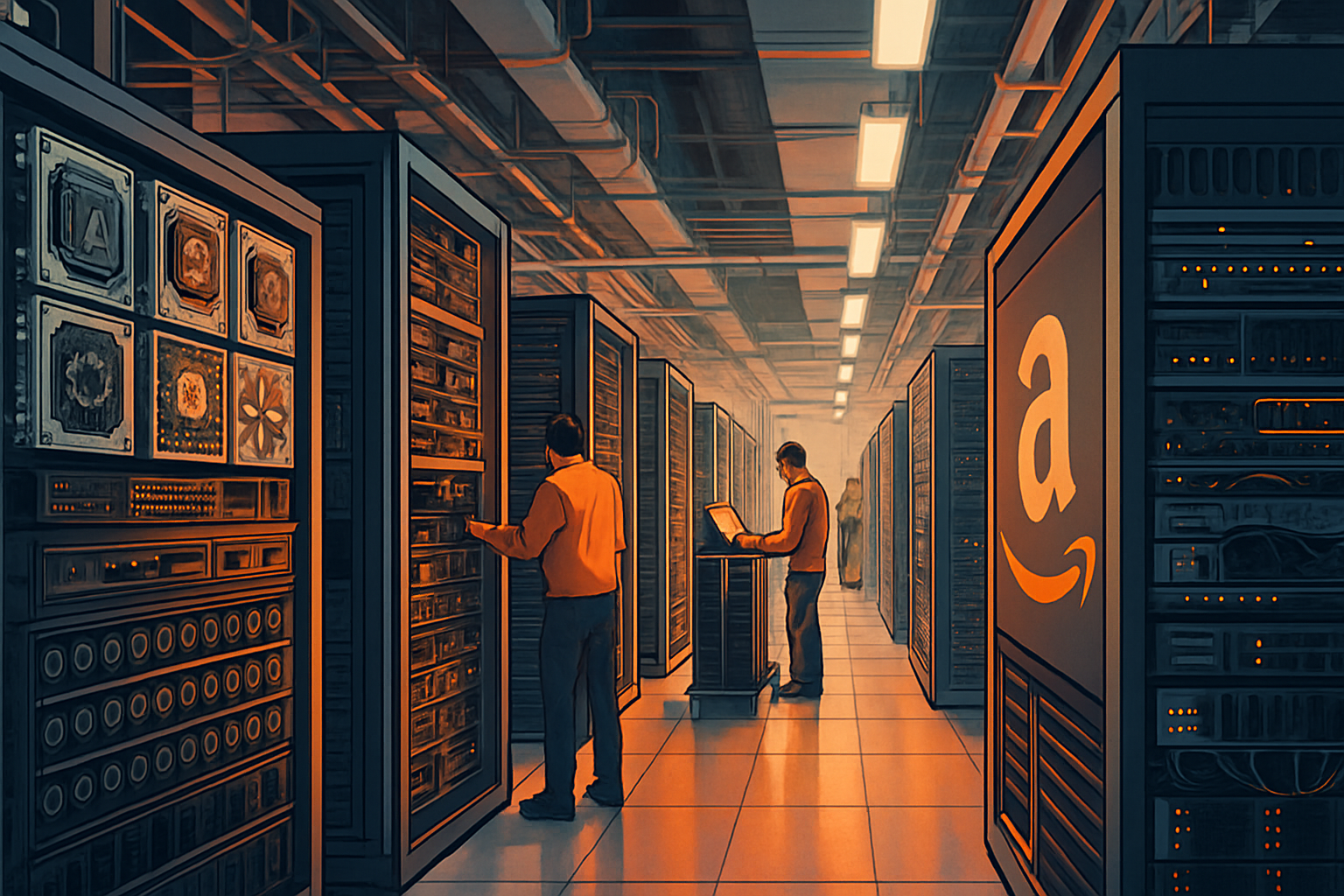 Amazon et l'IA : la ruée vers l'or des hébergeurs cloud