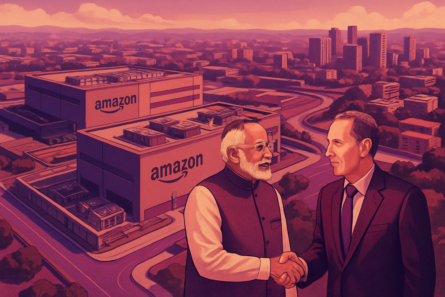 Amazon mise 13 milliards sur l'Inde pour booster son infrastructure IA