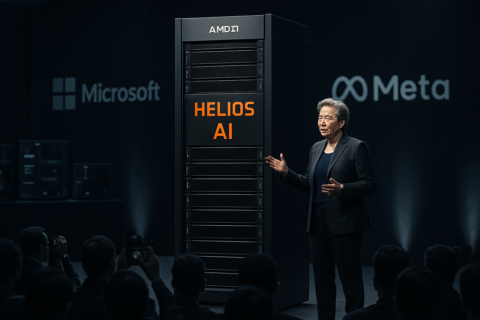 AMD défie Nvidia avec Helios AI : un tournant dans la course à l'IA