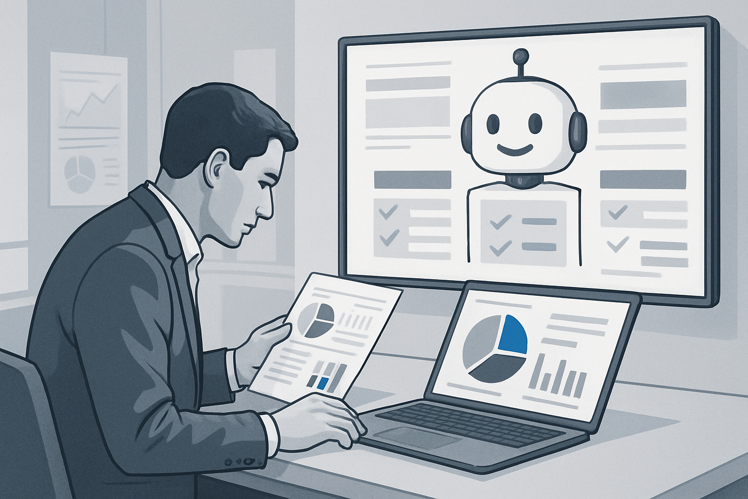 Analystes et IA : le double filtre impitoyable pour les entreprises