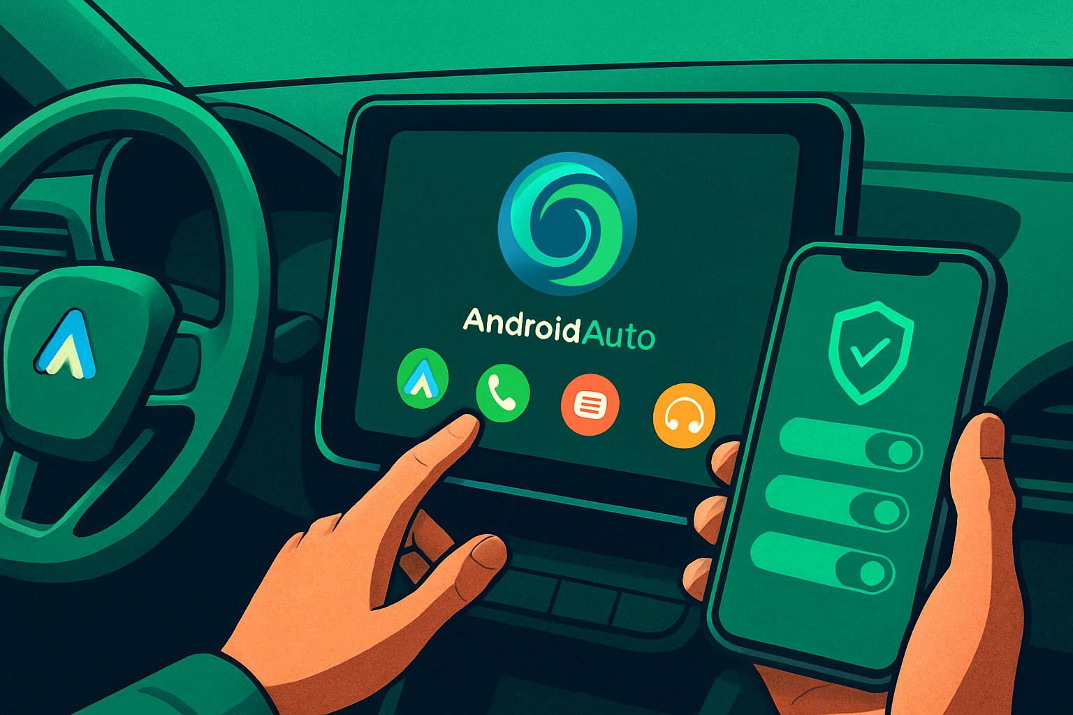 Brief IA : Android Auto et Gemini : Comment protéger vos données personnelles