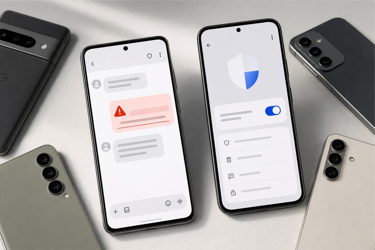 Brief IA : Android renforce Messages avec Gemini et étend l’anti-arnaque