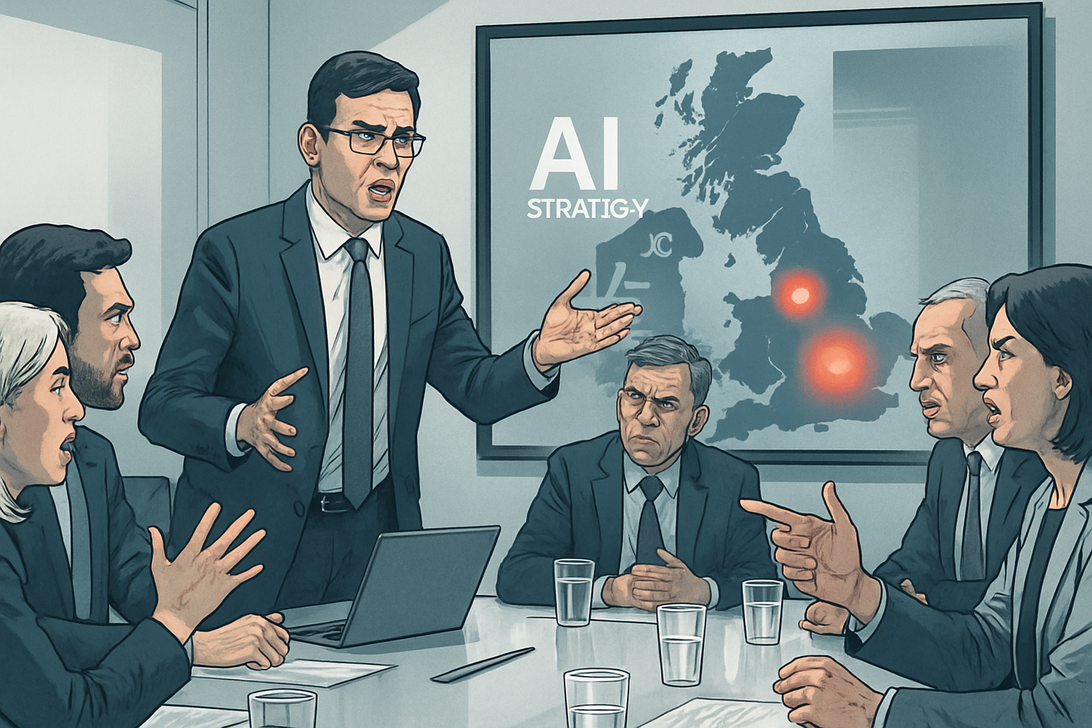 Andy Burnham et sa stratégie IA : un projet controversé au Royaume-Uni
