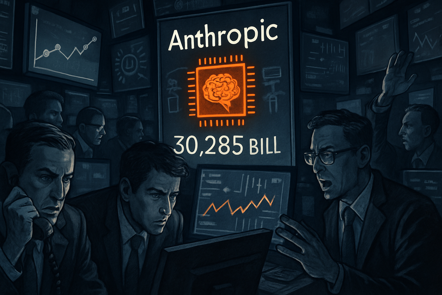 Anthropic : 1,2 trillion de dollars, ruée sur les marchés