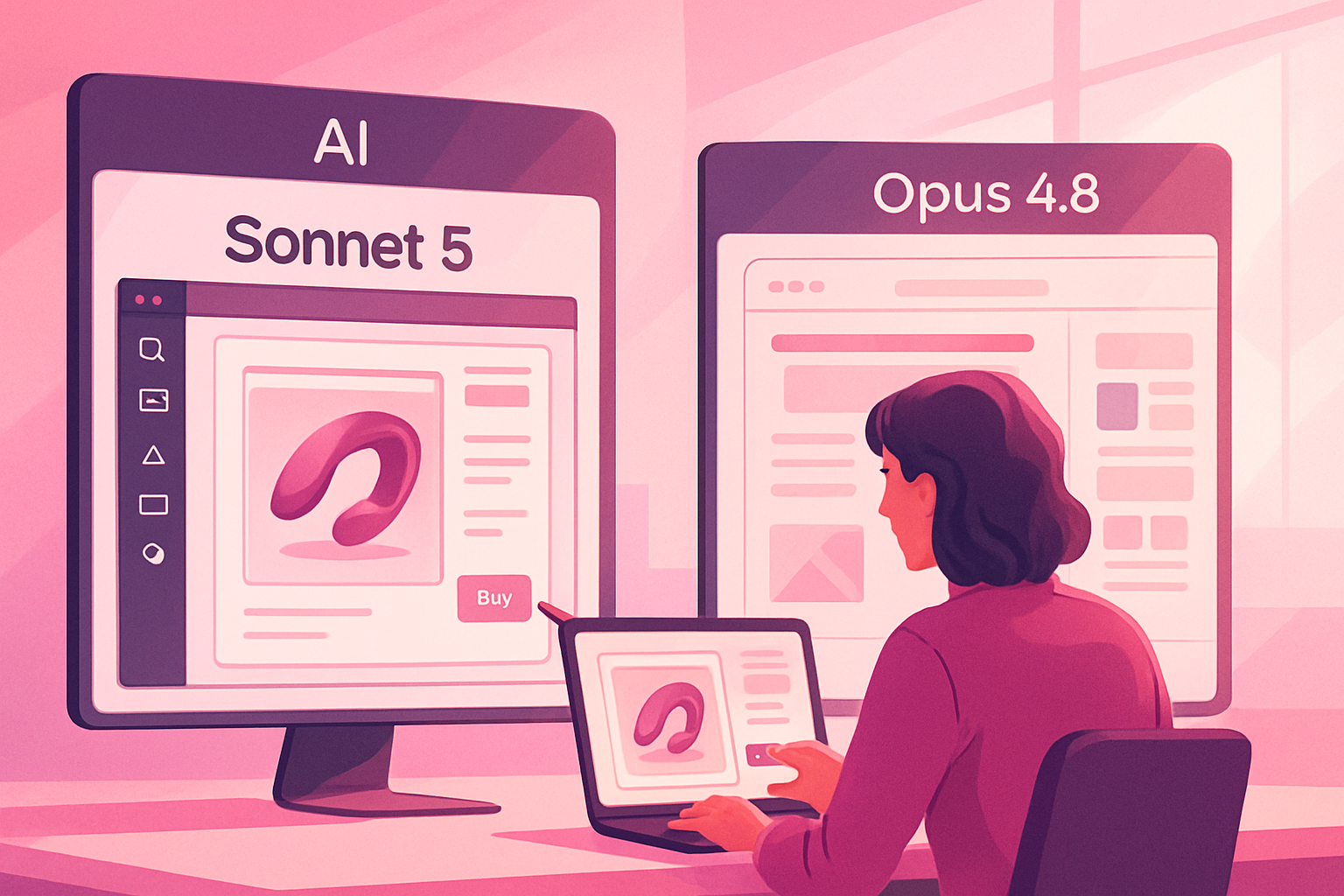 Anthropic dévoile Sonnet 5 : un défi pour Opus 4.8 dans la conception