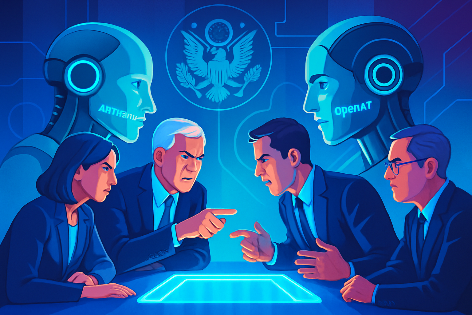 Brief IA : Anthropic et OpenAI : tensions sur la surveillance de masse