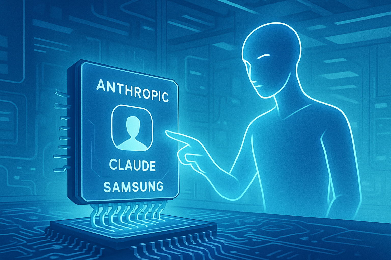 Anthropic et Samsung : puce IA sur mesure pour Claude