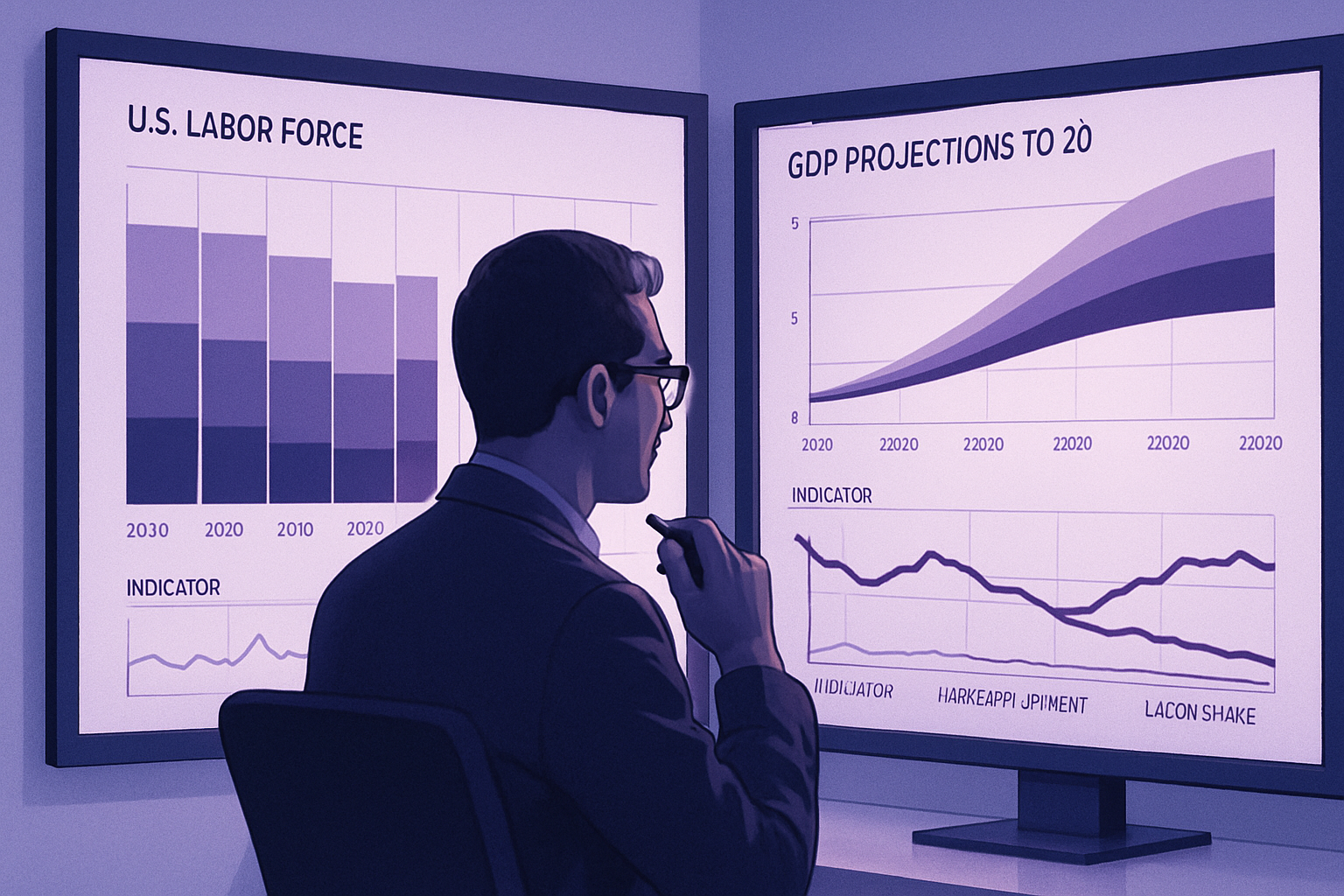 Anthropic publie trois scénarios IA pour l’économie US 2030