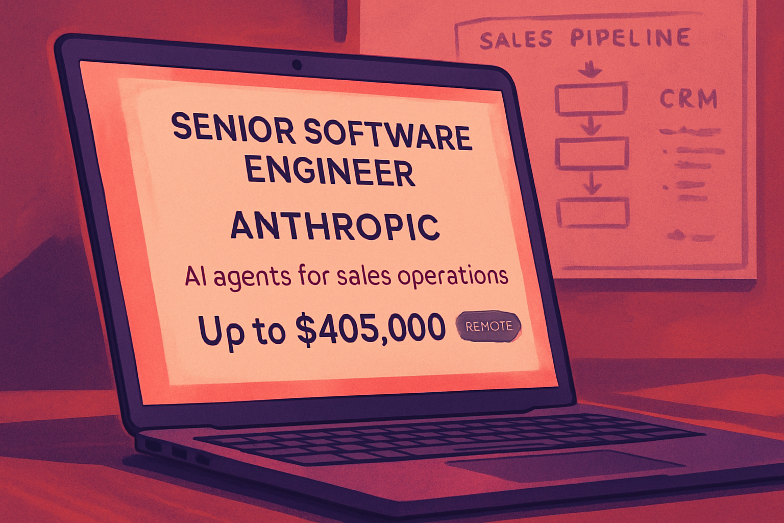 Brief IA : Anthropic recrute un ingénieur IA ventes à 405 000 $