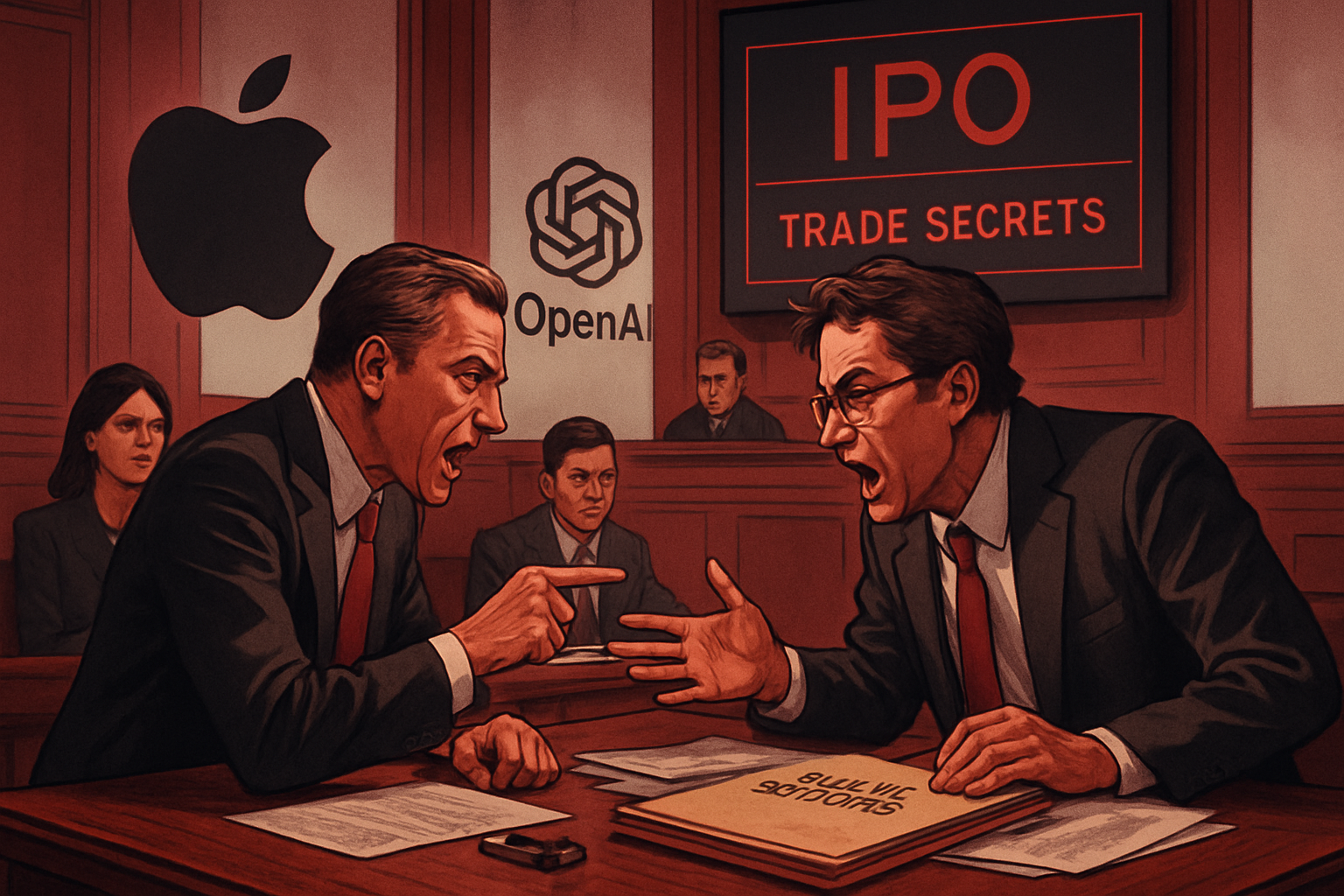 Apple attaque OpenAI : un obstacle majeur à l'IPO en vue