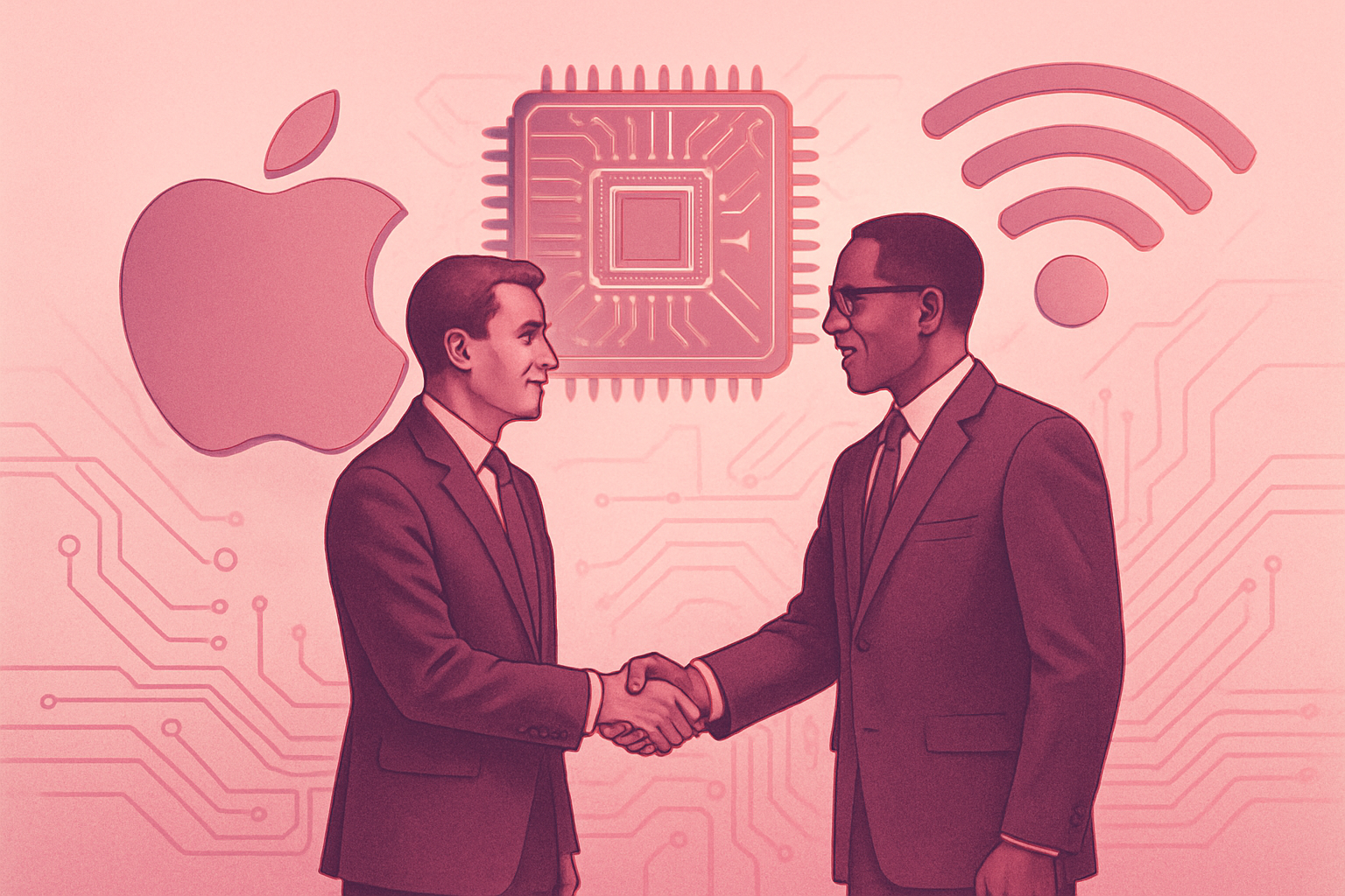 Apple et Broadcom : alliance prolongée pour des puces