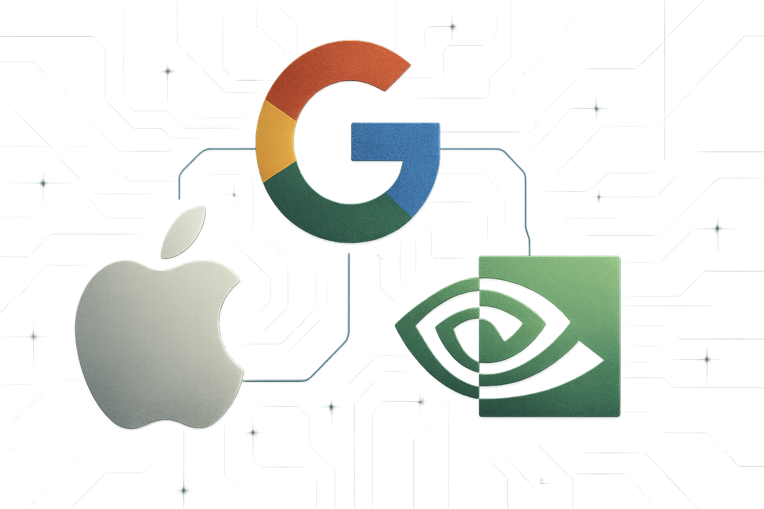 Brief IA : Apple, Google et NVIDIA : alliance stratégique pour l'IA
