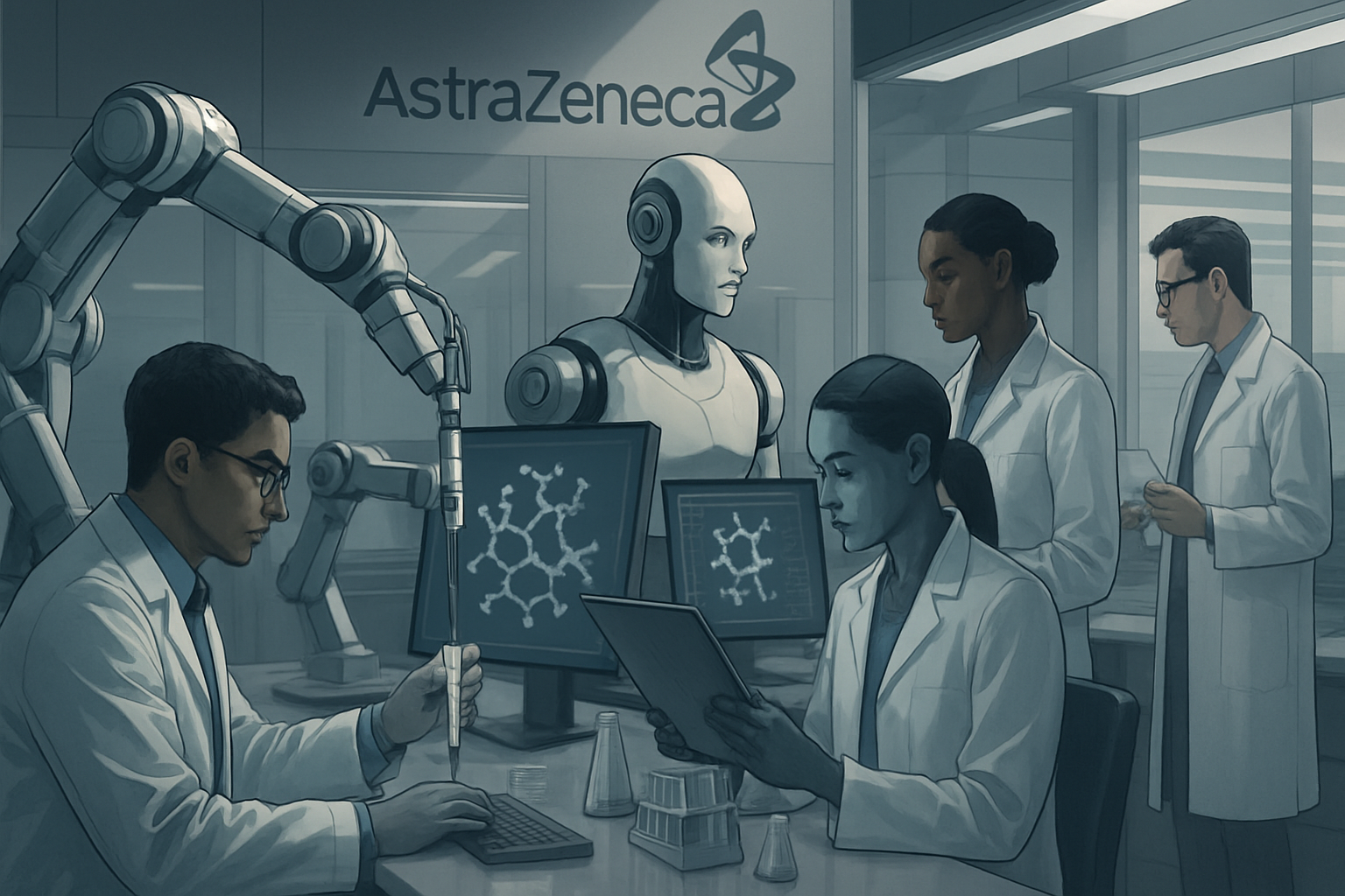 AstraZeneca : l'IA révolutionne la conception de médicaments