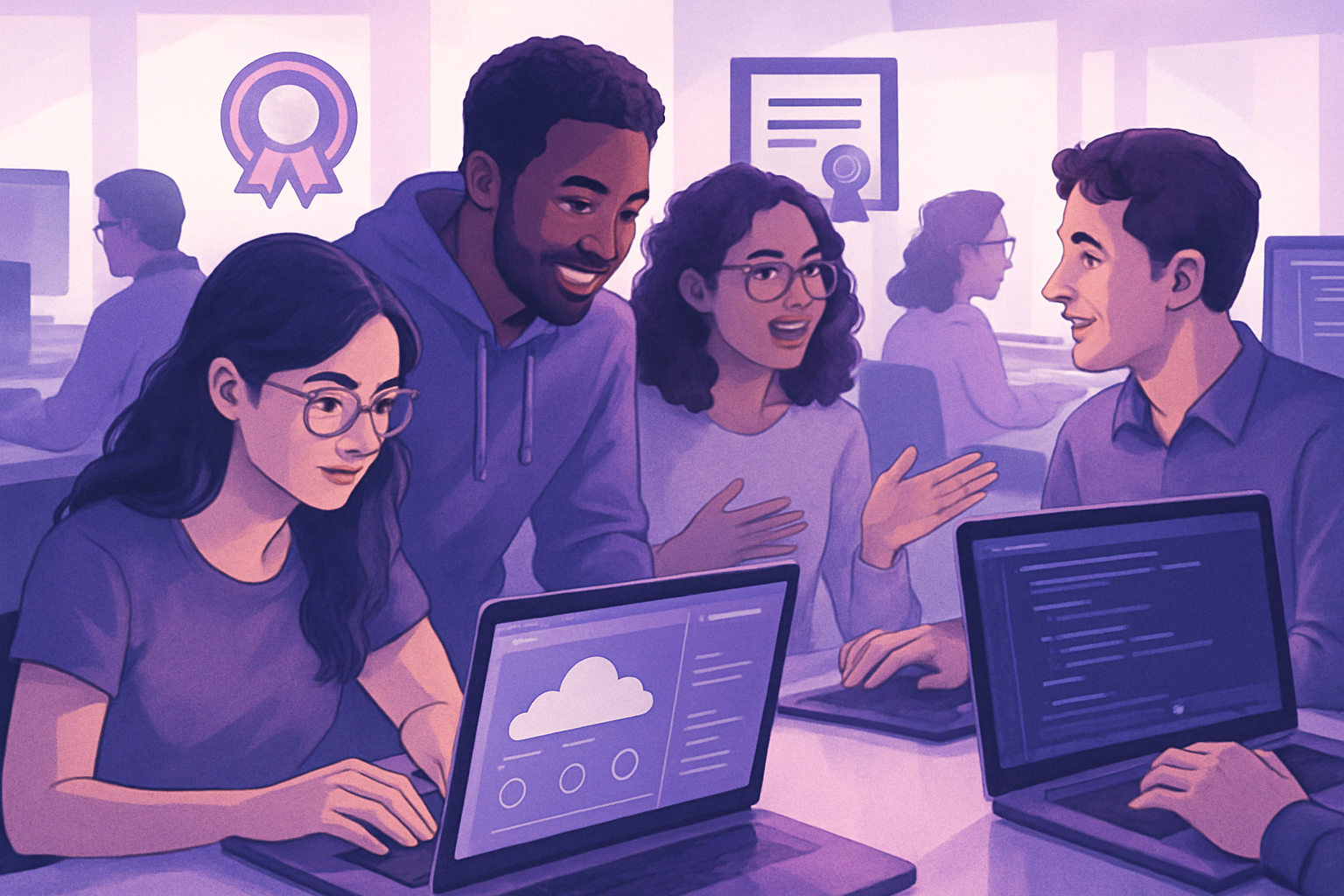 AWS lance Student Rewards pour étudiants : badges, crédits, certification