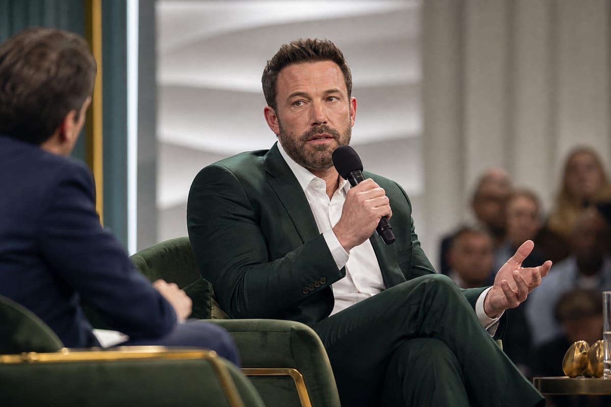 Ben Affleck vend sa startup IA à Netflix et détaille sa méthode