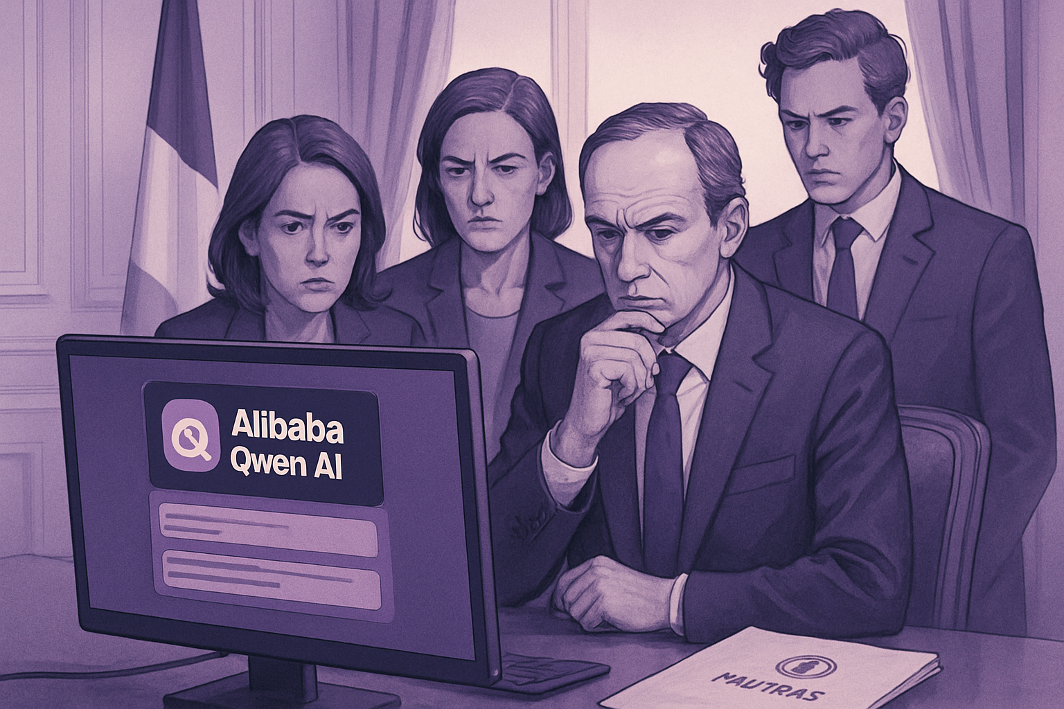 Bercy interrompt le test de l'IA Qwen d'Alibaba pour biais pro-Chine