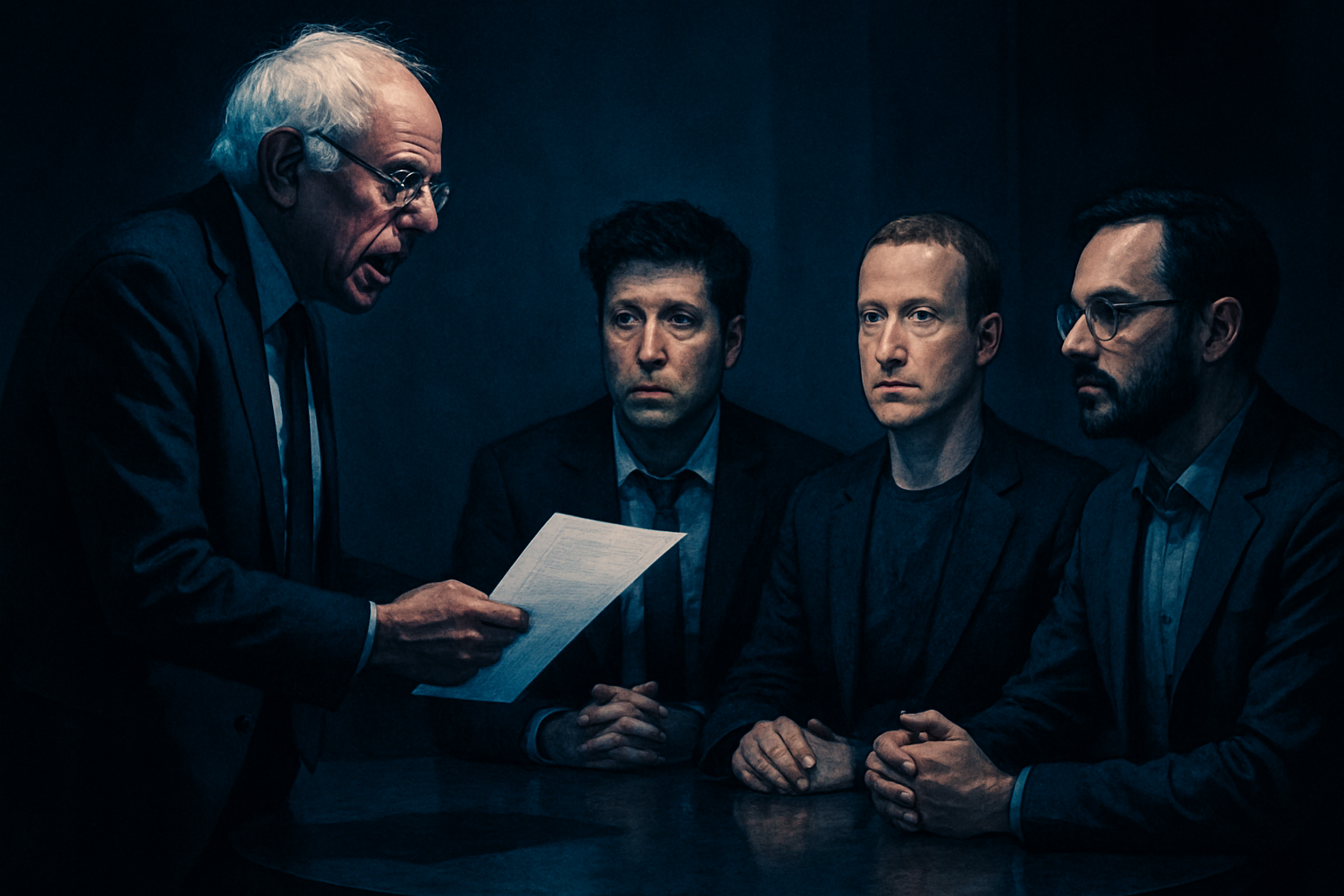 Bernie Sanders presse OpenAI et Meta de stopper l'IA