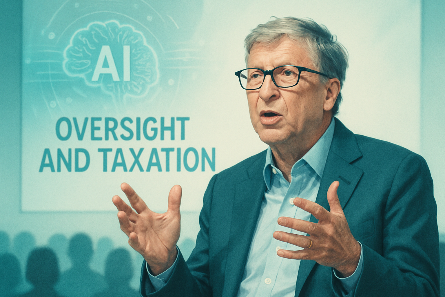 Bill Gates : IA plus risquée, taxe et emplois réservés aux humains
