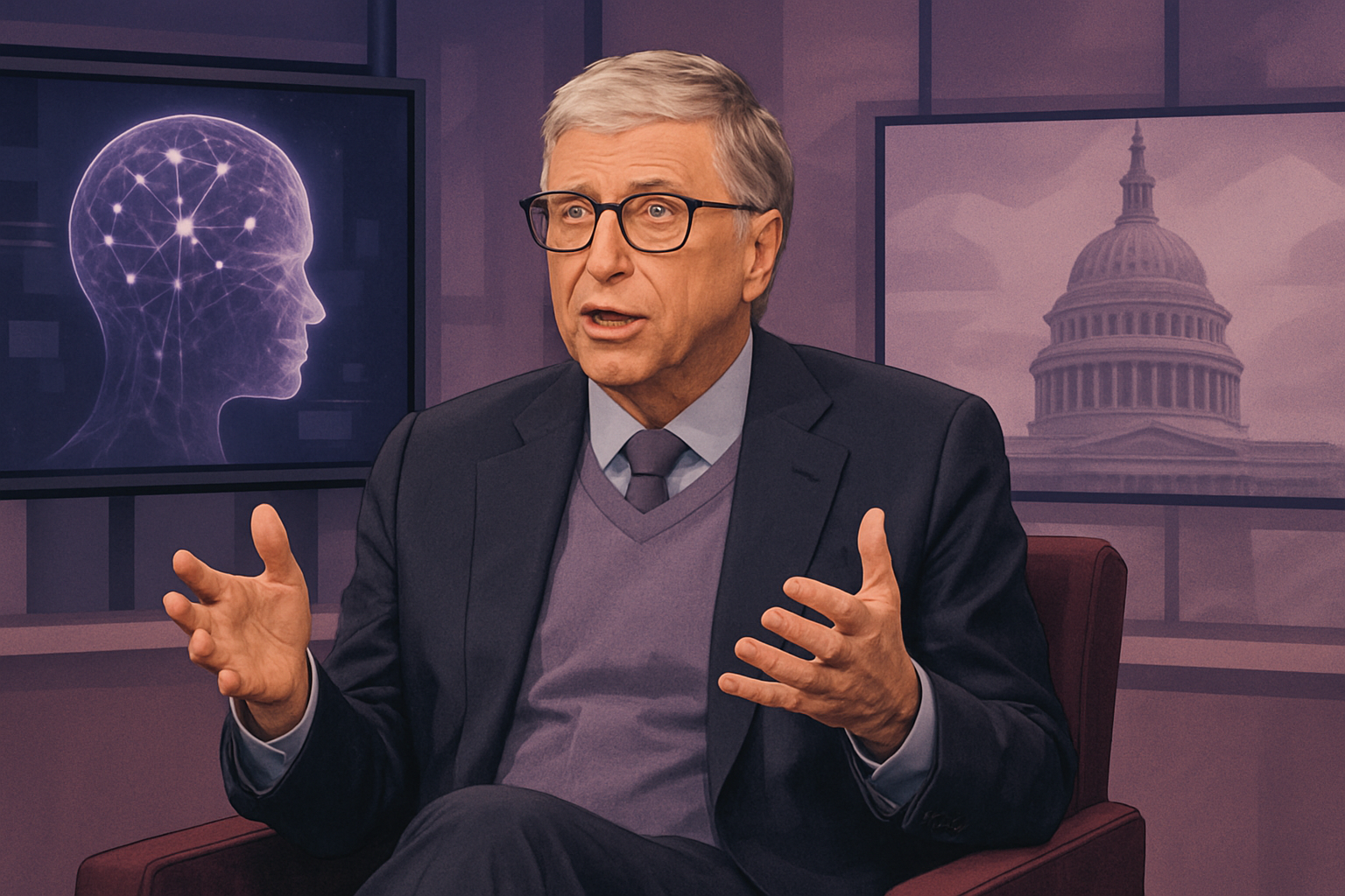 Bill Gates réclame des lois sur l’IA et contredit Donald Trump