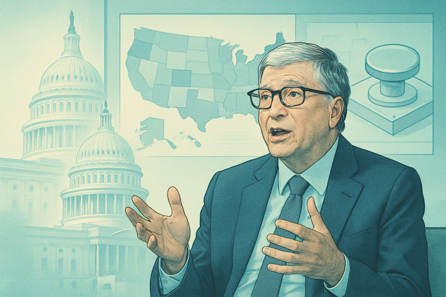Bill Gates veut une loi sur l’IA, Trump parle de « canular »
