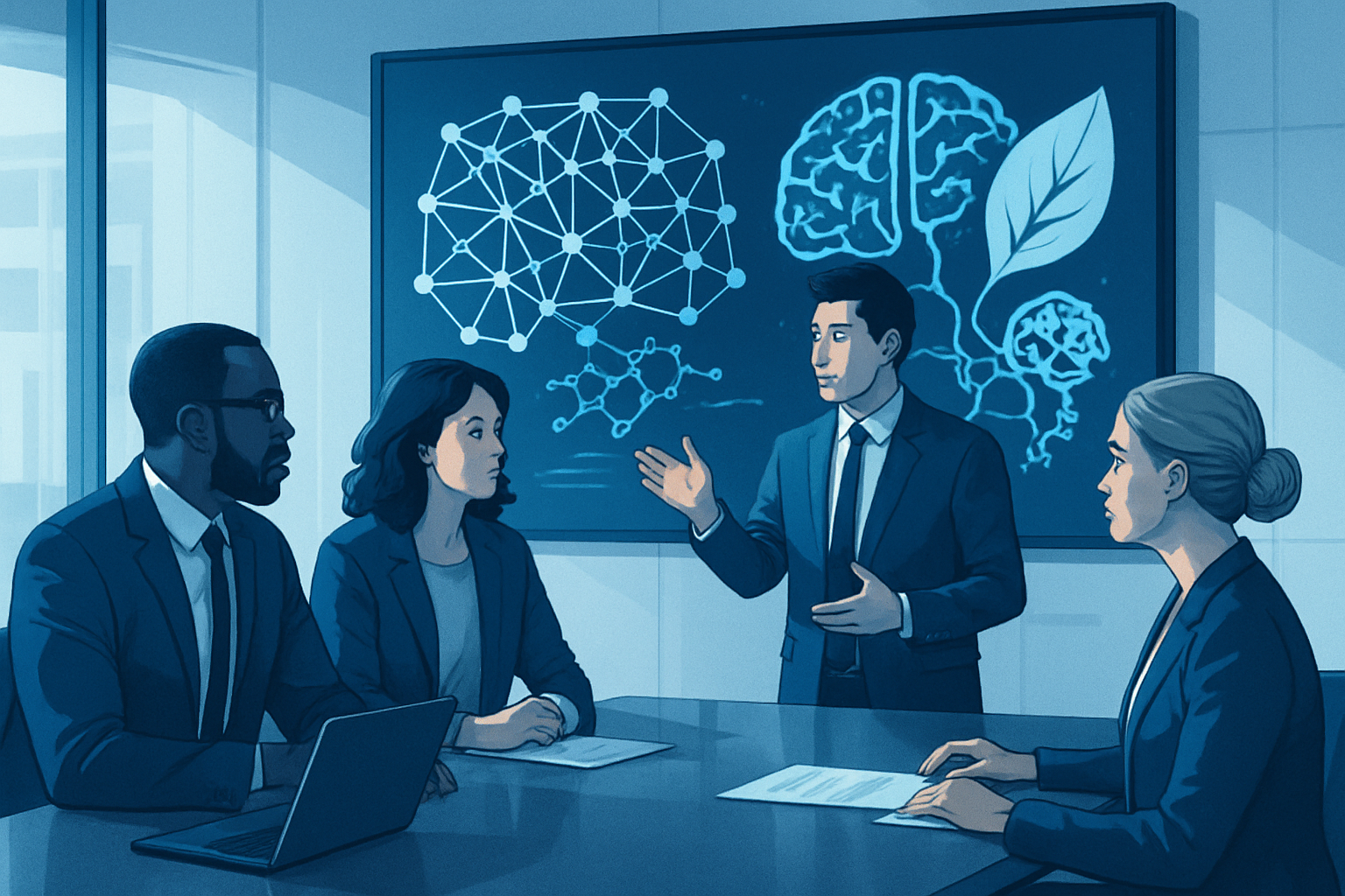 Biologie et IA : une alliance naturelle pour les entreprises