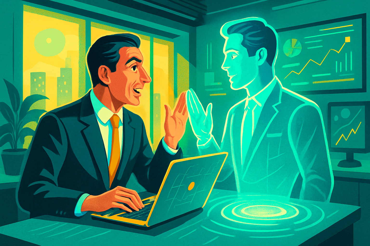 Brief IA : BNY Mellon : Un cadre de Wall Street adopte un jumeau numérique IA