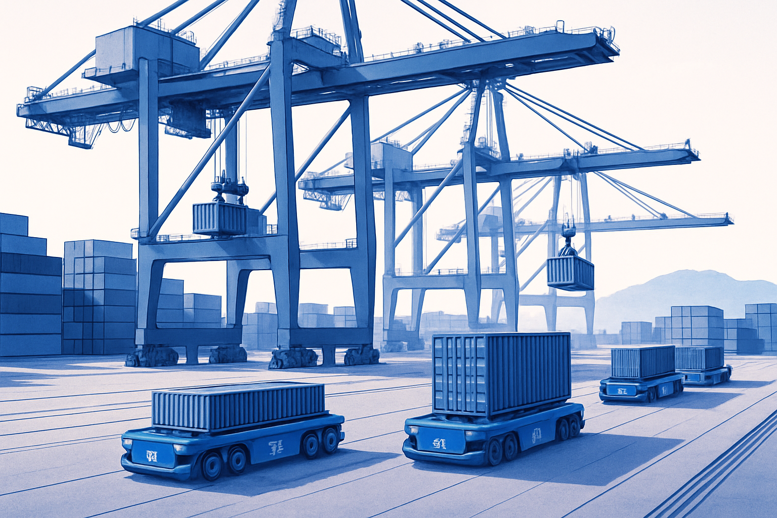 Busan investit 500 M€ dans un terminal automatisé par IA