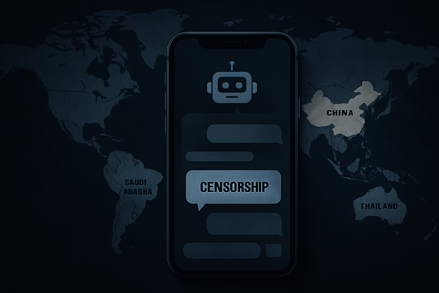 Chatbots d'IA : la censure menace la liberté d'expression