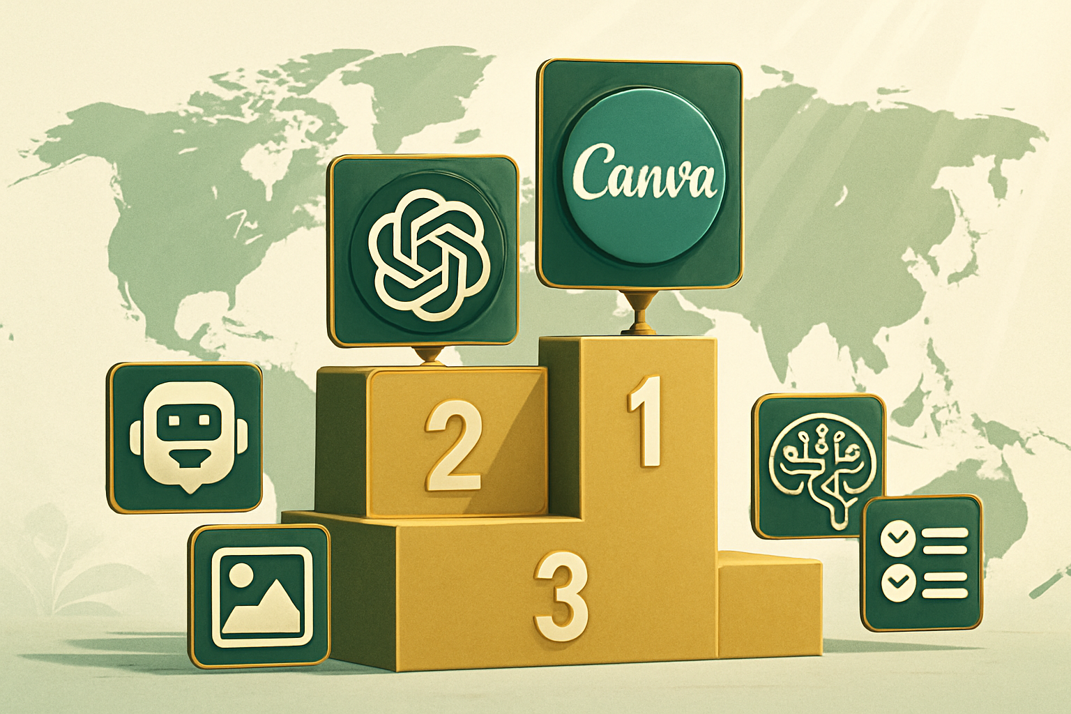 ChatGPT et Canva dominent le classement des outils IA en 2026