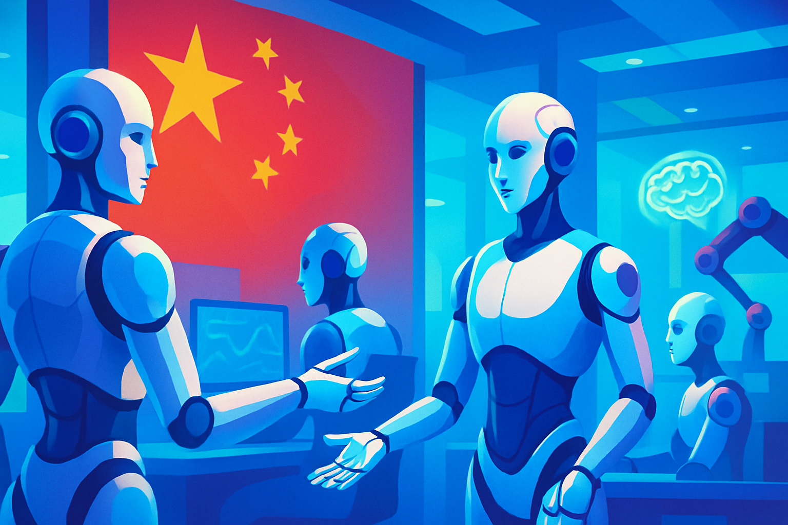 Brief IA : Chine : 5,6 milliards propulsent la robotique grâce à l'IA
