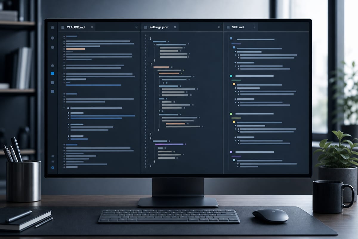 Claude Code : trois fichiers pour un usage plus fiable