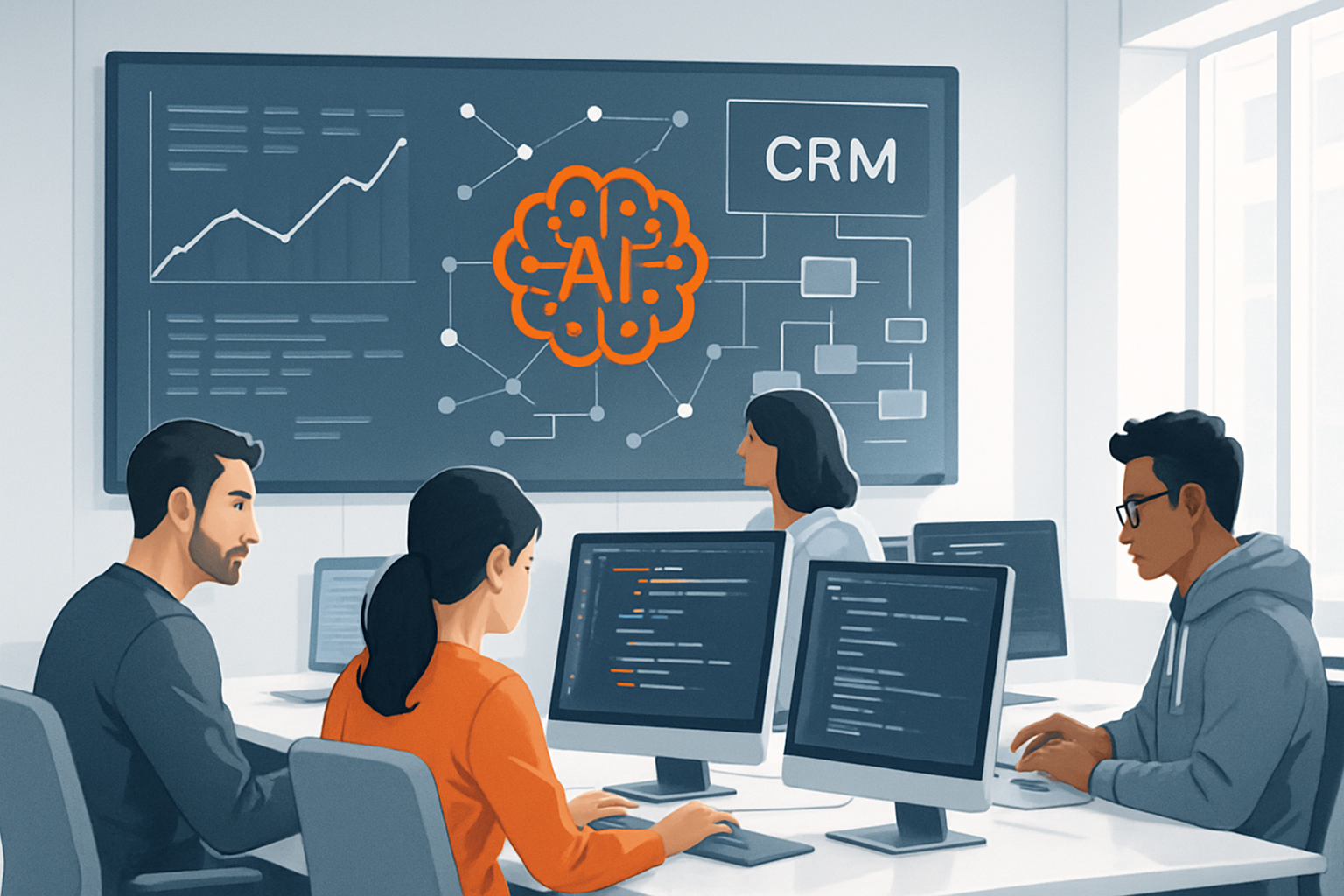 Curative remplace Salesforce par un CRM IA et bouleverse le SaaS