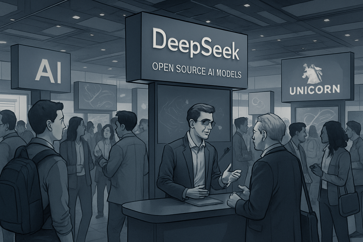 DeepSeek et l'essor des licornes IA sur Crunchbase