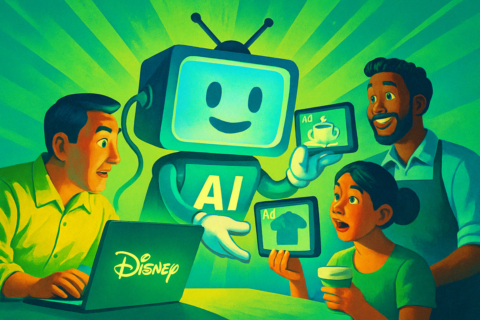 Brief IA : Disney mise sur l'IA pour révolutionner la publicité télévisée