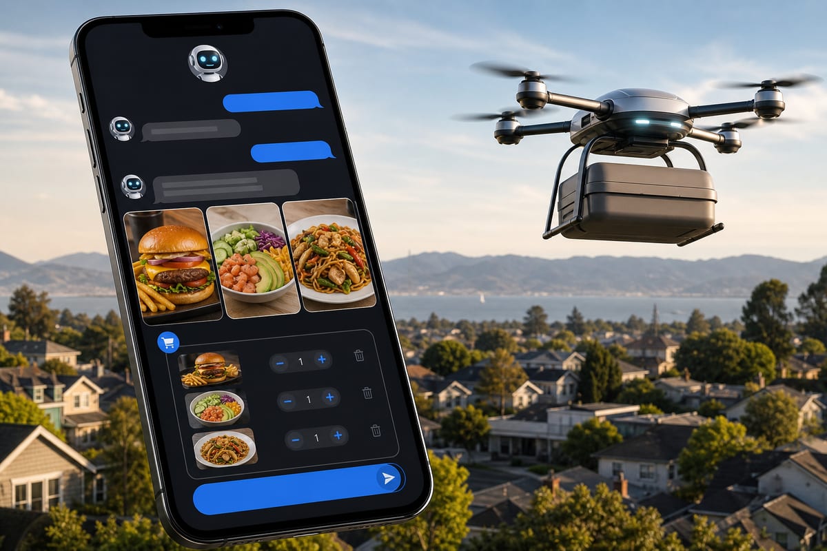 DoorDash propose un agent IA pour commander par texto sur iPhone