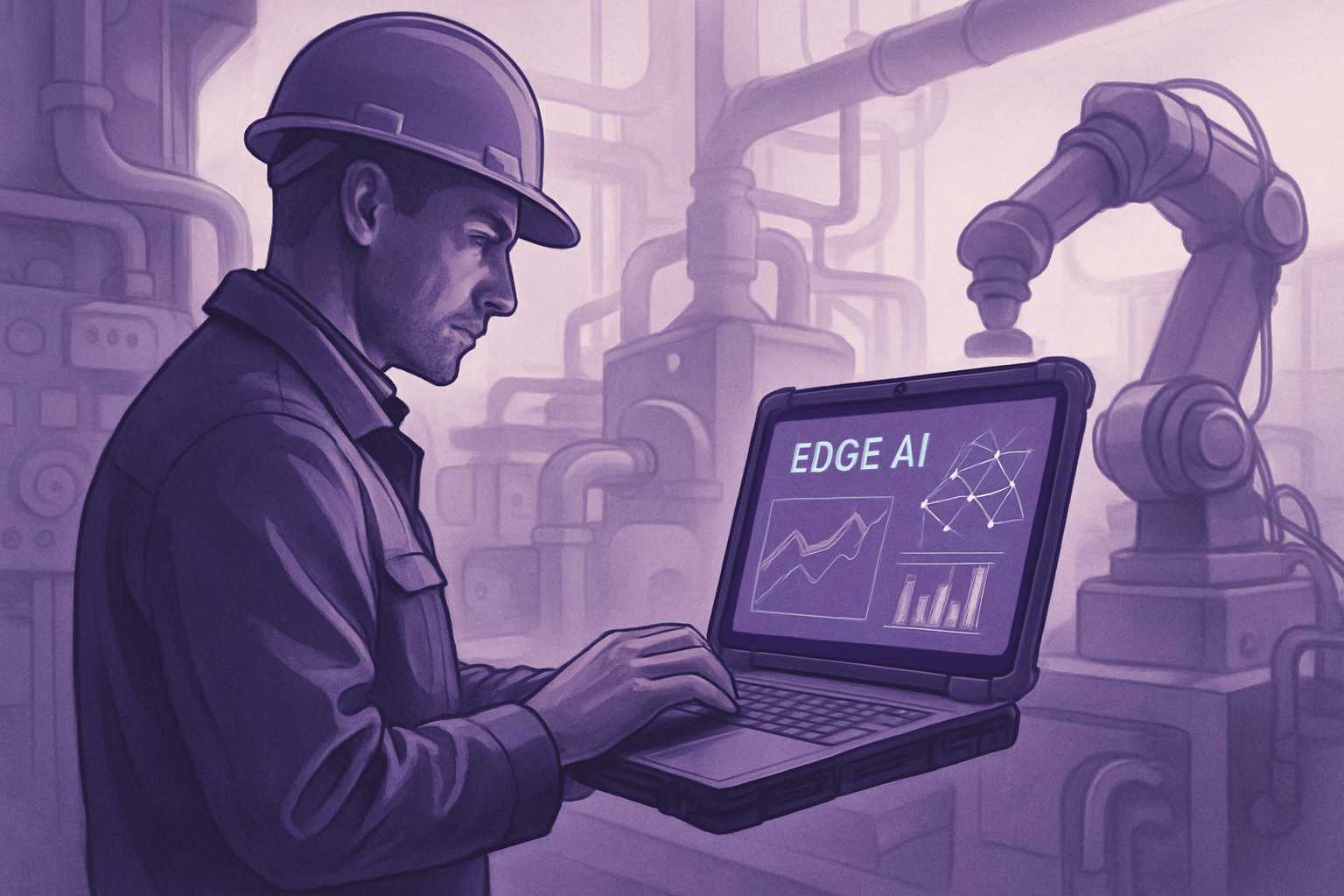 Edge AI : l'IA révolutionne les secteurs industriels