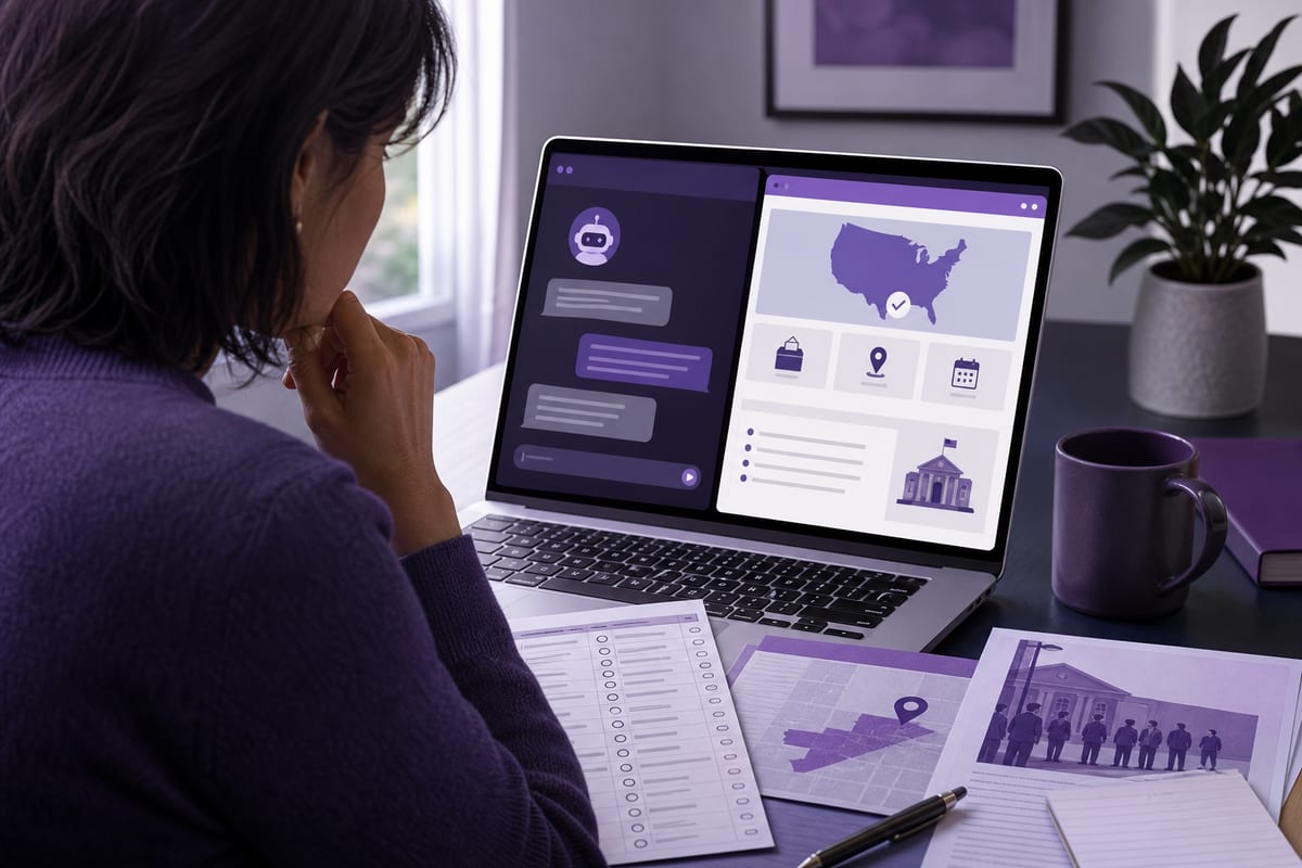 Élections américaines : limites des chatbots pour s’informer