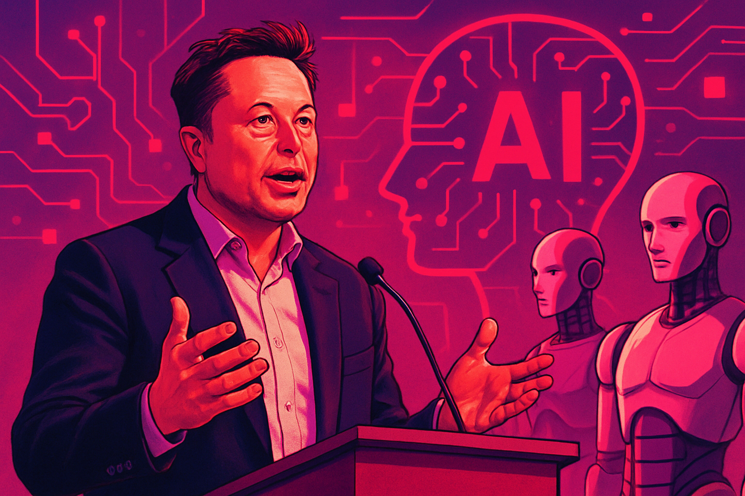 Elon Musk : l'épargne inutile face à la révolution IA imminente