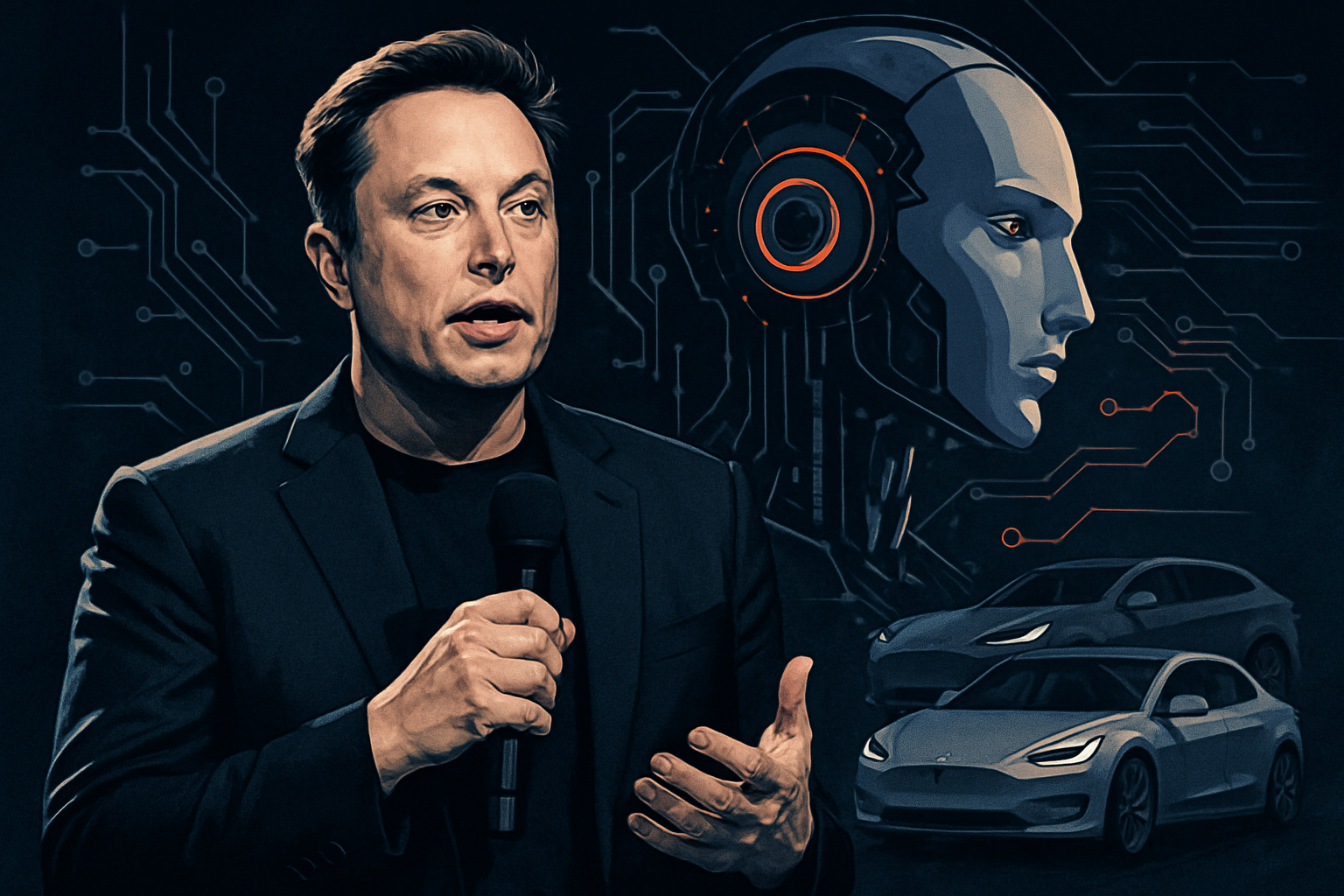 Elon Musk pousse Tesla à accélérer ses investissements massifs en IA