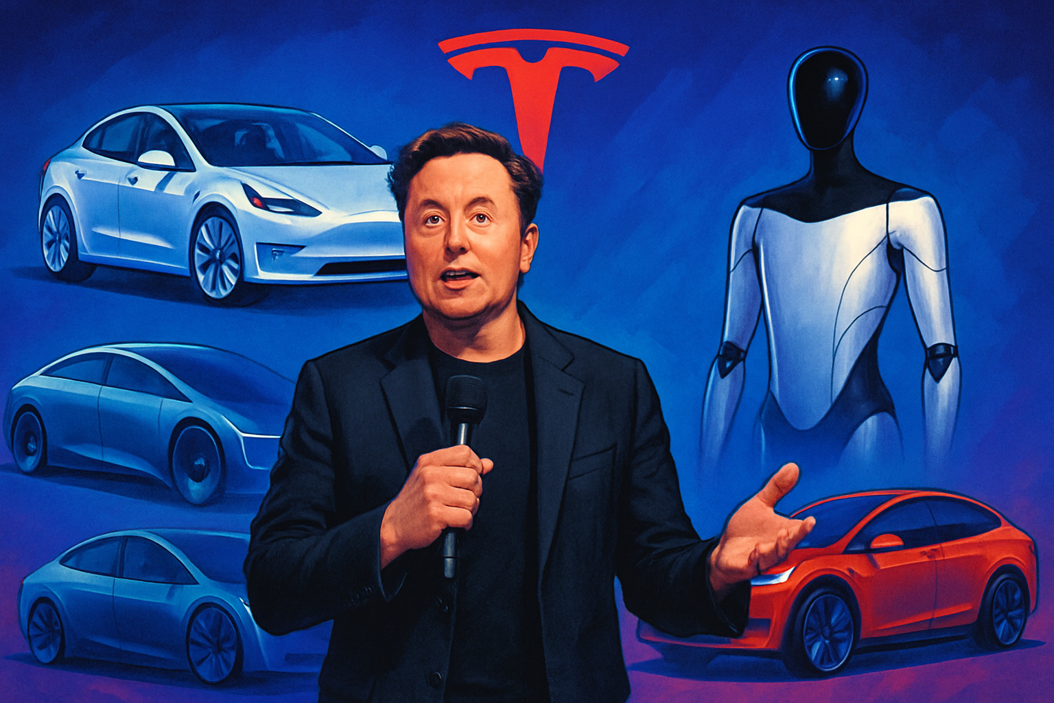 Elon Musk : Tesla, de l'automobile à l'ère de l'IA et de la robotique