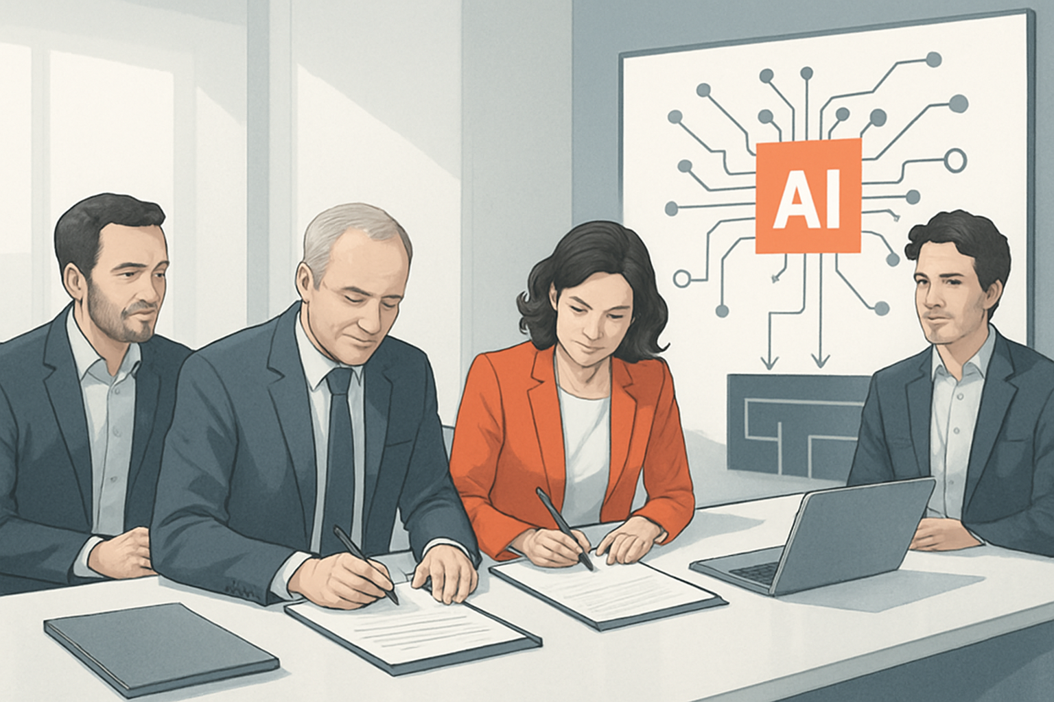 ESA et Mistral AI signent une lettre d’intention sur l’IA
