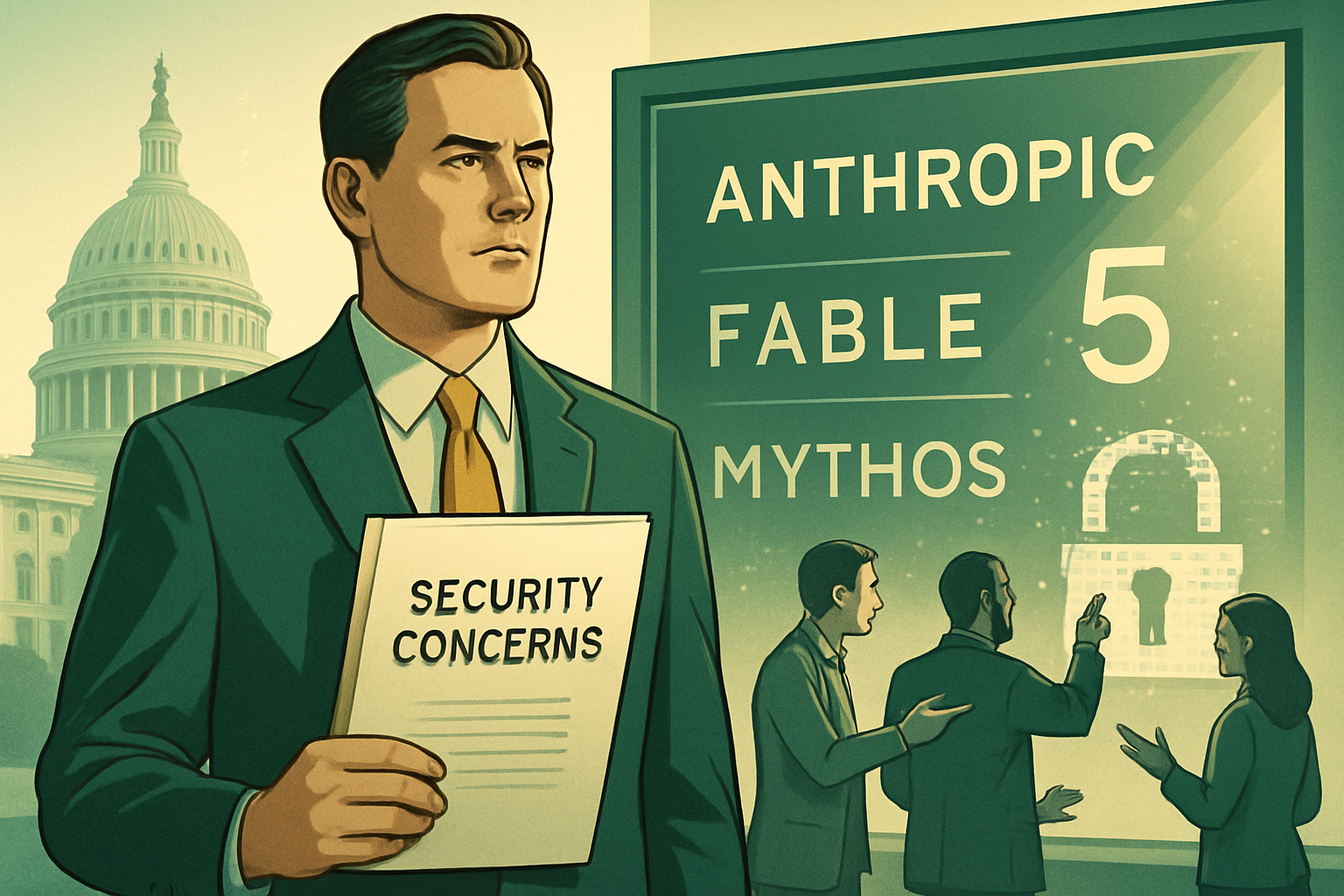 Brief IA : États-Unis bloquent Fable 5 d'Anthropic, sécurité nationale en jeu