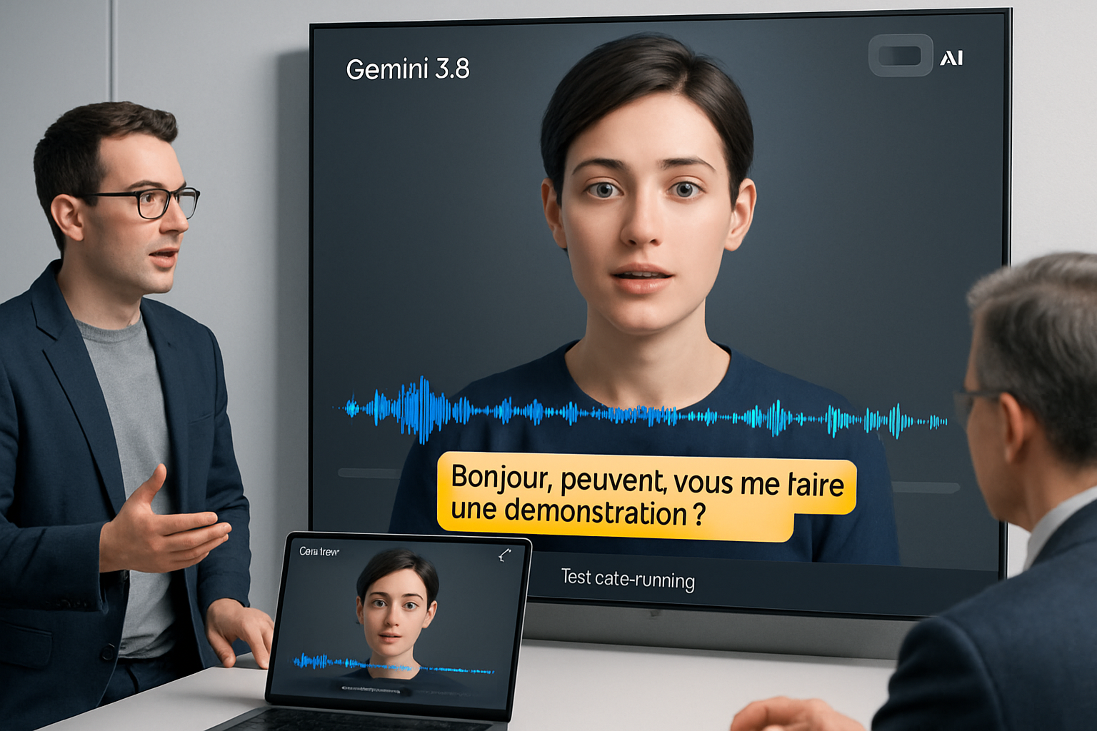 Gemini 3.8 Live ajoute Live Avatar pour l’entreprise