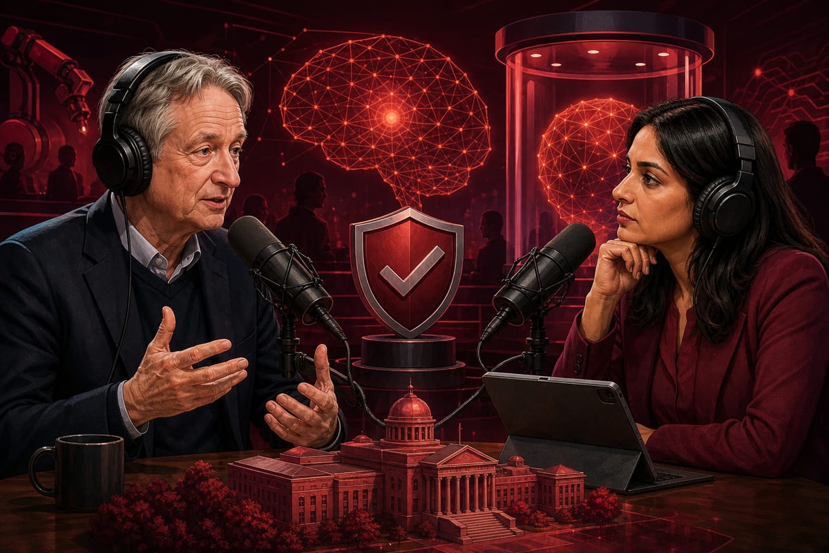 Geoffrey Hinton veut une autorisation préalable pour l’IA